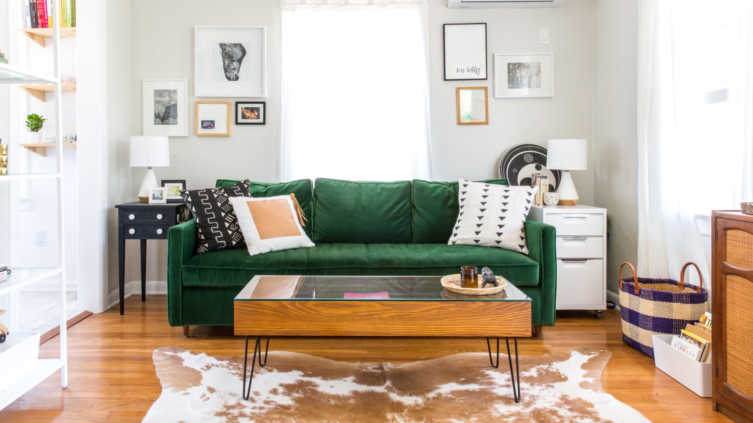 Emerald green top sofas for sale